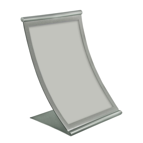 8.5"W x 14"H Curved Metal Frame